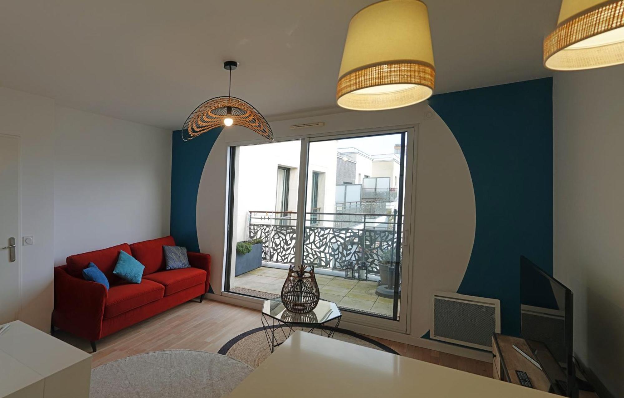 Appartement Residence Neuve Proche Versailles Saint-Cyr-lʼÉcole Exteriör bild