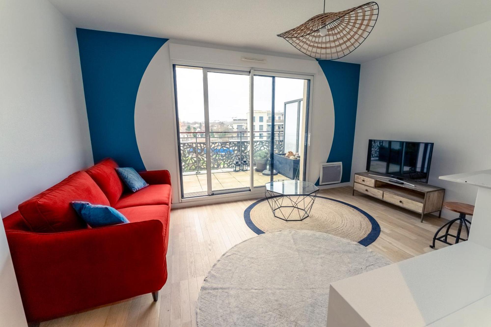 Appartement Residence Neuve Proche Versailles Saint-Cyr-lʼÉcole Exteriör bild